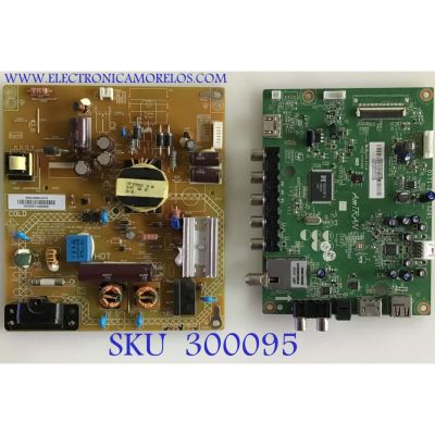 KIT DE TARJETAS PARA TV VIZIO / MAIN 3639-0122-0150 / 0171-2271-5261 / FUENTE 0500-0605-0410 / FSP091-1PSZ01 / MODELO E390-B0 LAT8PSBQ / E390-B0 LAT8PSBP